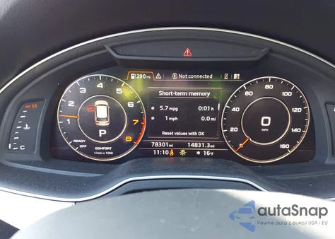 2018 Audi Q7 2.0T Premium z USA, uszkodzony, nr VIN WA1LHAF72JD041508